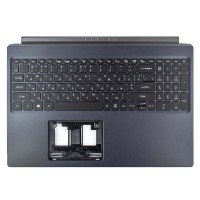 Верхня кришка для Acer Aspire A715-41G A715-42G A715-43G, RU/UA, (Black, топкейс+клавіатура з підсвіткою, Original)