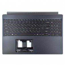 Верхняя крышка для Acer Aspire A715-41G A715-42G A715-43G, RU/UA, (Black, топкейс+клавиатура с подсветкой, Original) Верхняя крышка для Acer Aspire A715-41G A715-42G A715-43G, RU/UA, (Black, топкейс+клавиатура с подсветкой, Original)