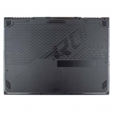 Корпус нижняя крышка для Asus ROG Strix Scar III G731G G731GU G731GV G731GW, (Black, поддон, днище, D Cover, 90NR01Q3-R7D010)