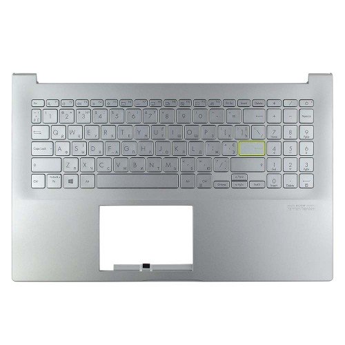 Корпус верхня кришка для ноутбука Asus X513UA X513EA X513EP X513EQ, RU/UA, (Silver, топкейс з клавіатурою з підсвіткою, 90NB0SG2-R31UA0, C Cover, Original)