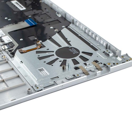 Корпус верхня кришка для ноутбука Asus X513UA X513EA X513EP X513EQ, RU/UA, (Silver, топкейс з клавіатурою з підсвіткою, 90NB0SG2-R31UA0, C Cover, Original)