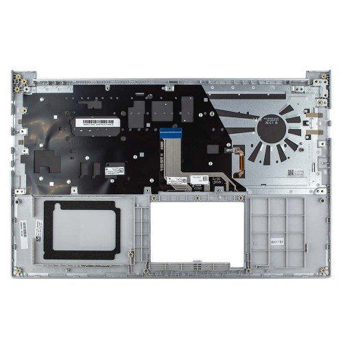 Корпус верхня кришка для ноутбука Asus X513UA X513EA X513EP X513EQ, RU/UA, (Silver, топкейс з клавіатурою з підсвіткою, 90NB0SG2-R31UA0, C Cover, Original)