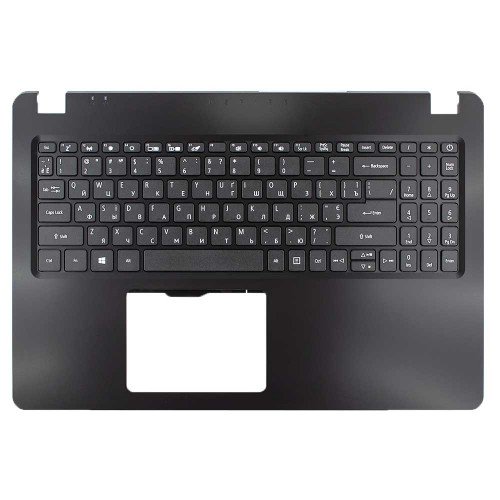 Корпус верхня кришка ноутбука Acer Aspire A315-42 A315-42G A315-54 A315-54K, RU/UA, (Black, топкейс+клавіатура, 6B.HF8N2.009, C Cover, Original)
