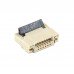FFC Роз'єм для ноутбука 6pin*0.5mm, Reverse Flip type, контакти внизу
