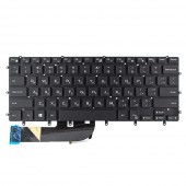 Клавиатура для Dell XPS 9550 9560 9570 Precision 5510 5520 5530 Inspiron 7558 7568, (RU/UA, Black, Backlit)