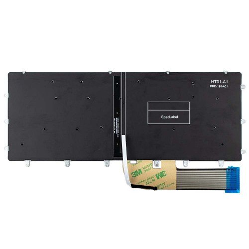 Клавіатура для ноутбука Dell XPS 15 9550 9560 9570 Precision 5510 5520 5530 Inspiron 15 7558 7568, (RU/UA, чорна, з підсвіткою) Клавіатура для ноутбука Dell XPS 15 9550 9560 9570 Precision 5510 5520 5530 Inspiron 15 7558 7568, (RU/UA, чорна, з підсвіткою)