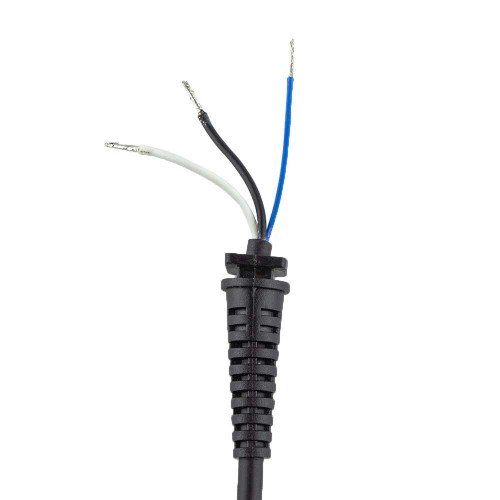 DC Кабель для блока живлення ноутбука Dell, HP 7.4*5.0+pin, (120W, 1.8м, медный, з феритом)