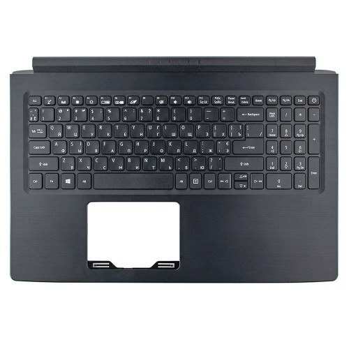 Верхня кришка для ноутбука Acer Aspire A315-41 A315-41G, RU/UA, (Black, 6B.GY9N2.009, топкейс+клавіатура, C Cover, Original)