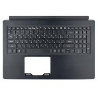 Верхняя крышка для Acer Aspire A315-41 A315-41G, RU/UA, (Black, 6B.GY9N2.009, топкейс+клавиатура, Original)