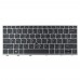Клавиатура для ноутбука HP EliteBook 735 830 836 G5 G6, RU/UA, (Black/Grey, Pointstick, Original)