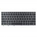 Клавіатура для ноутбука HP EliteBook 735 830 836 G5 G6, RU/UA, (Black/Grey, Pointstick, Original)