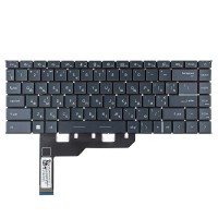 Клавіатура для ноутбука MSI GE66 GS66 series, сіра RU/UA, з підсвіткою