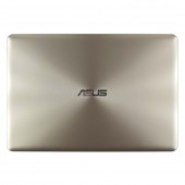Крышка матрицы для Asus A411 F411 S401 S410 X411 series, (Gold, 90NB0GF1-R7A010, 90NB0GF4-R7A012, с петлями, A Cover, Original)