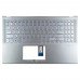 Корпус верхняя крышка для ноутбука Asus A512 F512 K512 R512 S512 X512 series, RU/UA, (Silver, топкейс с клавиатурой с подсветкой, 90NB0M92-R32UA0, C Cover, Original)