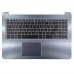 Корпус верхняя крышка для ноутбука Asus VivoBook M580VD N580VD X580VD, RU/UA, (Gray, топкейс+клавиатура с подсветкой, 90NB0FL4-R31UA0, C Cover, Original)