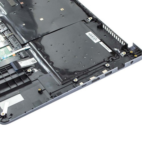 Корпус верхняя крышка для ноутбука Asus VivoBook M580VD N580VD X580VD, RU/UA, (Gray, топкейс+клавиатура с подсветкой, 90NB0FL4-R31UA0, C Cover, Original)
