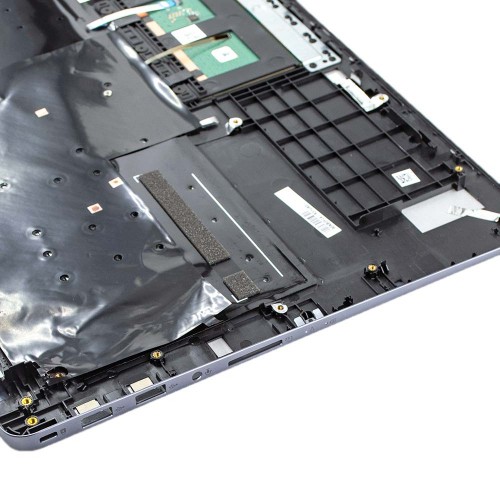 Корпус верхняя крышка для ноутбука Asus VivoBook M580VD N580VD X580VD, RU/UA, (Gray, топкейс+клавиатура с подсветкой, 90NB0FL4-R31UA0, C Cover, Original)