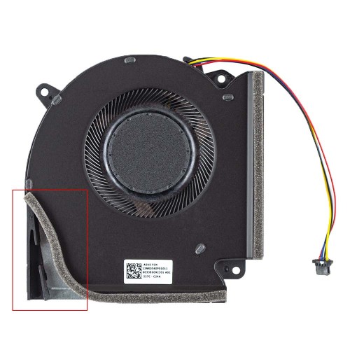 Вентилятор для ноутбука Asus G513I G513Q G533Q G713I G713Q G733Q series, (CPU DC 12V 1A, 13NR0540P01011, FNAB DFSCM227163927, 6033B0092301, Original)