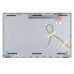 Корпус крышка матрицы для ноутбука Asus A509 D509 F509 R509 S509 X509 series, (Silver, 90NB0NC1-R7A011, A Cover, Original)