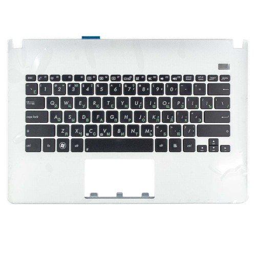 Корпус верхня кришка для ноутбука Asus X301A, RU, (топкейс з клавіатурою, 90R-NLO2K1500U, C Cover, Original)