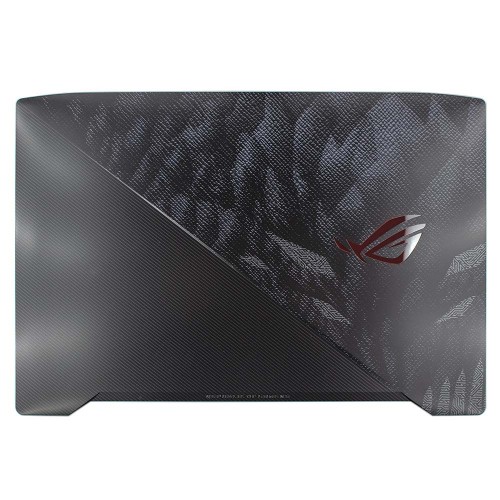 Корпус кришка матриці для ноутбука Asus ROG Strix Hero GL503GE GL503VD GL503VM, (Black, 90NR0084-R7A010, з петлями, A Cover, Original)