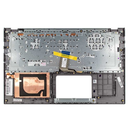 Корпус верхняя крышка для ноутбука Asus A512 F512 K512 S512 X512 series, RU (топкейс с клавиатурой, 90NB0K93-R31RU0, C Cover, Original)