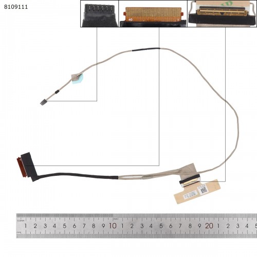 Шлейф матриці для ноутбука Acer Aspire A514-56G A515-56 A515-56G, (eDP 30pin, 50.HGLN7.005, DD0ZAULC000, DD0ZAULC010, Аналог)