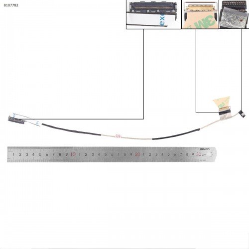Шлейф матрицы для ноутбука HP EliteBook 850 855 750 755 G5 ZBook 15U G5, (eDP 30pin, 6017B0896201, PS1715 Touch)