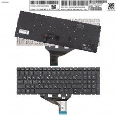 Клавіатура для HP Omen 15-DH 15-DC 15T-DC TPN-Q211, RU, (Black, 20pin RGB Backlit, Original)