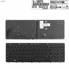 Клавіатура для HP EliteBook 755 G3 850 G3 850 G4 ZBook 15u G3 G4, US, (з трекпоінтом, 822579-001, 821156-001, Original)