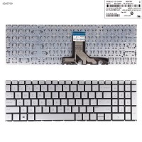 Клавиатура для HP Pavilion 15-EG 15-EH 15-EF 17-CN 17-CP 250 255 256 G10 series, US (Silver, Original)
