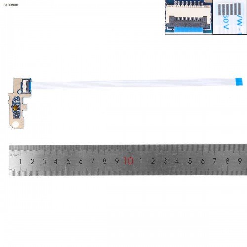 Кнопка включения с шлейфом для ноутбука HP 15-DP 15-AX 15-BC TPN-Q173 series, (DAG35APB6B0)