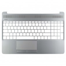 Корпус верхняя крышка для HP 250 255 256 G8 G9, 15-DW 15T-DW 15S-DW 15Z-GW, (Silver, топкейс без тачпада и клавиатуры, C Cover)