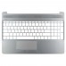 Корпус верхня кришка для ноутбука HP 250 255 256 G8 G9, 15-DW 15T-DW 15S-DW 15Z-GW, (Silver, топкейс без тачпада та клавіатури, C Cover)