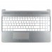 Корпус верхня кришка для ноутбука HP 250 255 256 G8 G9, 15-DW 15T-DW 15S-DW 15Z-GW, (Silver, топкейс без тачпада та клавіатури, C Cover)