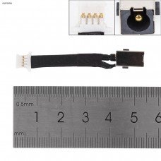 Разъем питания для Lenovo 330S-14IKB 330S-15IKB 330S-14AST 330S-15AST 330S-15ARR, (4.0*1.7 с проводом/кабелем, DC301005000)