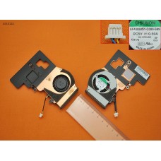 Вентилятор с радиатором для Acer Aspire V5-122P, (60.4LK02.001, FCFF DFS350705PQ0T, 23.10794.001, Original)