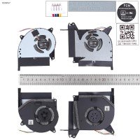 Вентилятори для Asus G715GV G715GW GL704GM GL704GV GL704GW, (пара CPU+GPU 12V 1A, FL2F DFSCK22115181C, FL2D DFSCK22105182D)