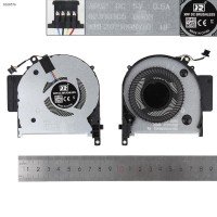 Вентилятор для HP Envy x360 15-CP 15-CN TPN-W134 series, (L23569-001, 023.100C4.0001, FKG1 DFS200405BY0T, Аналог)