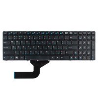 Клавиатура для Asus K52 G51 G53 G60 G72 G73 K53 K72 A52 A72 P52 P53 X52 X54 X55 X61 F50 F70 X75V, RU, Black