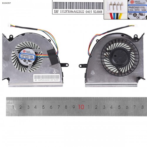 Вентилятор для ноутбука MSI GE75VR GP75VR GE63VR GP63VR GV63VR GE73VR GL73VR series, (для GPU, Version 1, Copy)