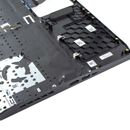 Корпус верхняя крышка для ноутбука Acer Nitro AN515-45 AN515-57, RU/UA, (топкейс с клавиатурой с подсветкой, 6B.QB9N2.009, C Cover, Original)