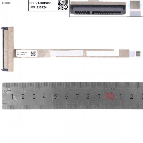 Шлейф Sata HDD/SSD для ноутбука Lenovo ThinkBook 15-IML 15-IIL Type 20RW 20SM, (5C10S30015, DDLVABHD030)
