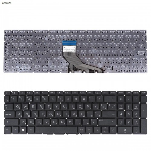 Клавиатура для ноутбука HP Pavilion 15-DA 15-DB 15-DX 15-DR 15-DW 15-CX 15-CS, 250 255 G7, RU, Black