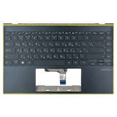 Верхня кришка для Asus ZenBook BX425EA UX425EA BX425IA UX425IA, RU, (топкейс+клавіатура з підсвіткою, Original)
