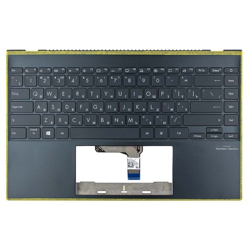 Верхня кришка для ноутбука Asus ZenBook BX425EA UX425EA BX425IA UX425IA, RU, (топкейс+клавіатура з підсвіткою, Original)