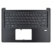 Корпус верхняя крышка для ноутбука Acer Swift SF114-32, RU/UA, (Black, топкейс+клавиатура с подсветкой, 6B.H1YN1.030, C Cover, Original)