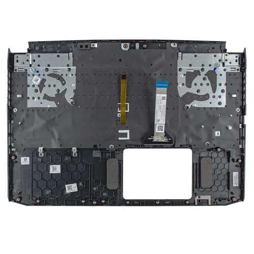 Верхня кришка для ноутбука Acer Nitro AN515-45 AN515-57, RU/UA, (топкейс+клавіатура, з підсвіткою, 6B.QBCN2.009, Original)