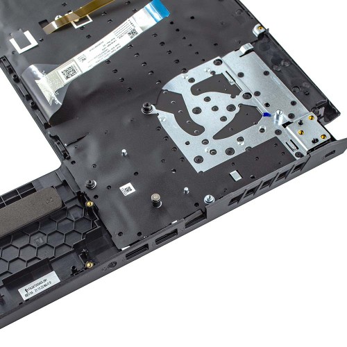 Верхня кришка для ноутбука Acer Nitro AN515-45 AN515-57, RU/UA, (топкейс+клавіатура, з підсвіткою, 6B.QBCN2.009, Original)