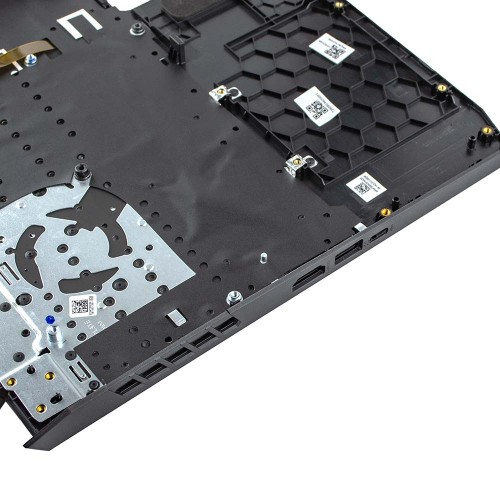 Верхня кришка для ноутбука Acer Nitro AN515-45 AN515-57, RU/UA, (топкейс+клавіатура, з підсвіткою, 6B.QBCN2.009, Original)